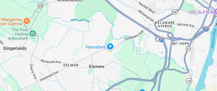 office map Delmar NY